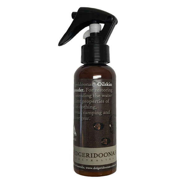 Didgeridoonas Oilskin Reproofer 125ml Spray Bottle for Extended Water Repellence