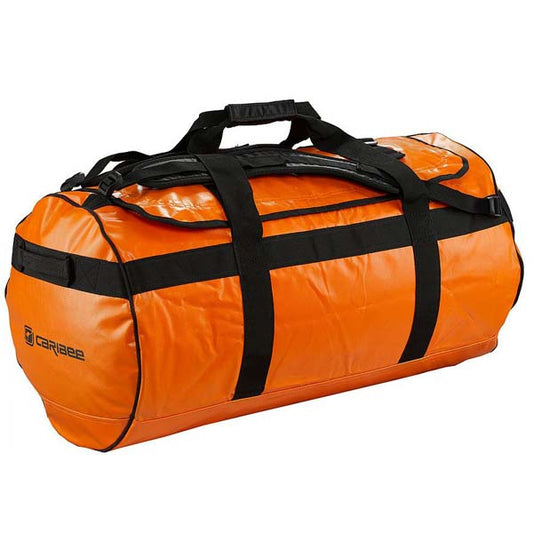 Caribee Kokoda 90-Litre Orange High-Vis Duffle Gear Bag