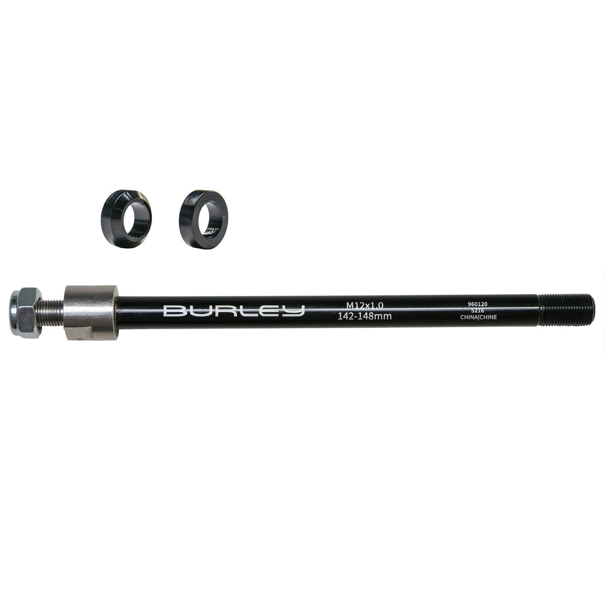 Burley 12mm Thru Axle for Bike Trailer Hitch Attachment 12 x 1.75, 142-148mm