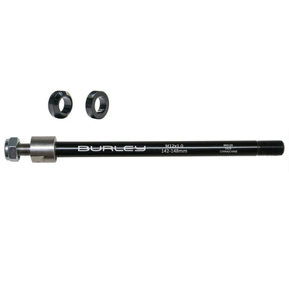 Burley 12mm Thru Axle for Bike Trailer Hitch Attachment 12 x 1.75, 142-148mm