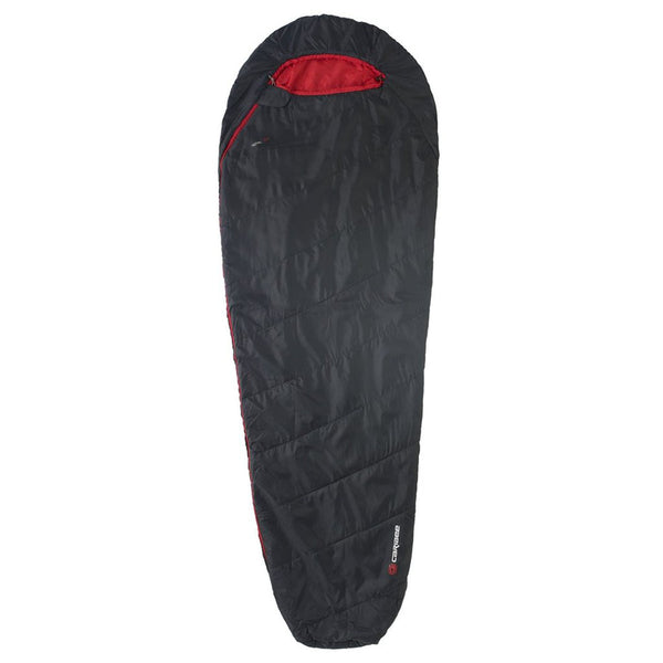 Caribee Nepal 600 +10c Compact Sleeping Bag (Black)