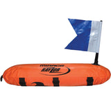 Mirage Torpedo Warning Float with Flag for Snorkelling, Spearfishing and Diving
