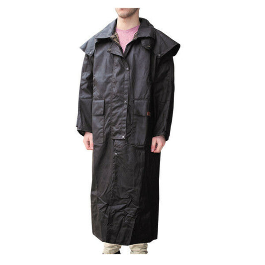 Didgeridoonas Franklin Full Length Oilskin Coat