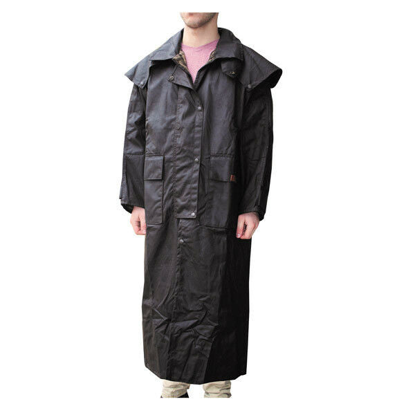 Didgeridoonas Franklin Full Length Oilskin Coat