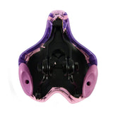 DDK Junior Girls Sculpted Padded Bike Seat with Clamp Pink Purple