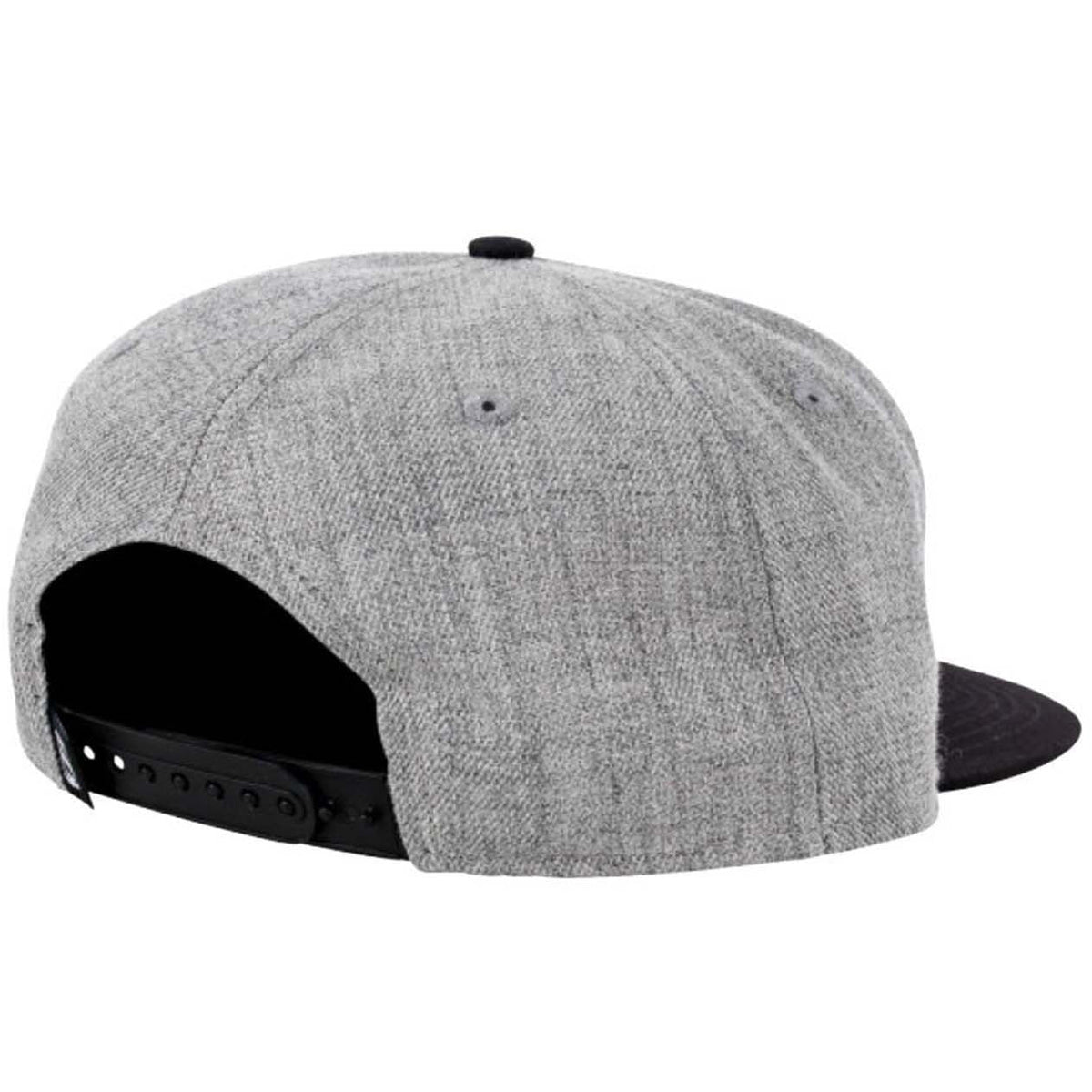 Jetpilot Bloodbath Grey Marle Snapback Peaked Cap