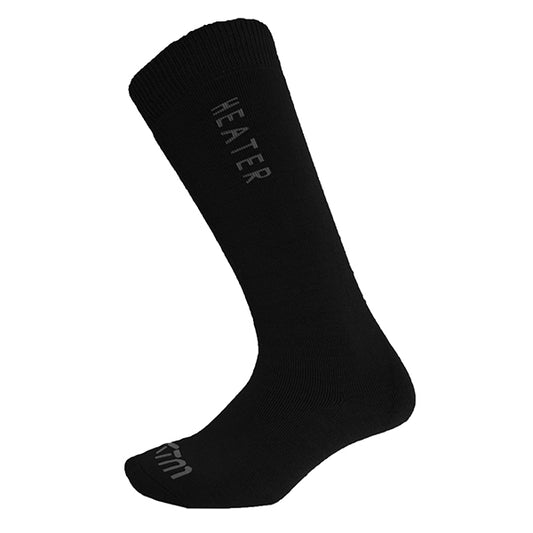 XTM Heater Kids Thermal Wool Blend Snow Socks (Black)