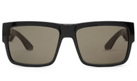 Spy Cyrus Matte Black/Grey Green Happy Lens Men's Sunglasses