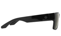 Spy Cyrus Matte Black/Grey Green Happy Lens Men's Sunglasses