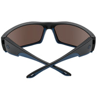 Spy Tackle Matte Black Navy Happy Bronze Polarised Dark Blue Spectra Sunglasses