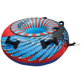 Test Pilot Kamakazi 1-person 56" Inflatable Towable Ski Tube Blue/Red