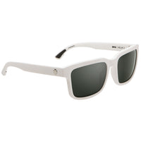 Spy Helm 2 Matte White Happy Grey Green With Silver Spectra Sunglasses